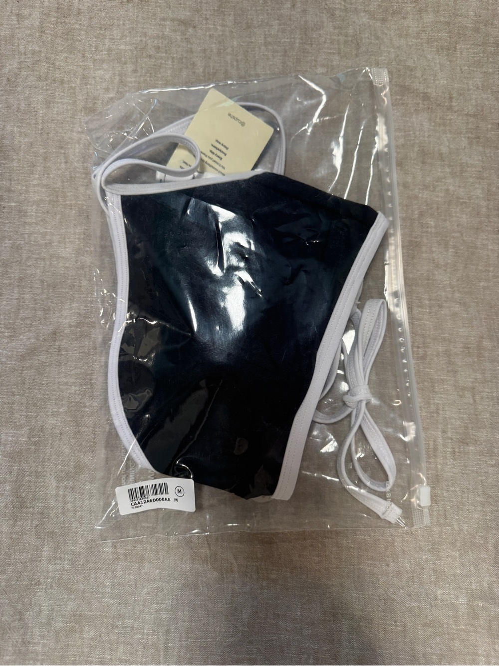 Cupshe Beauty Black Bikini set (M top L bottoms) - Picture 5 of 9